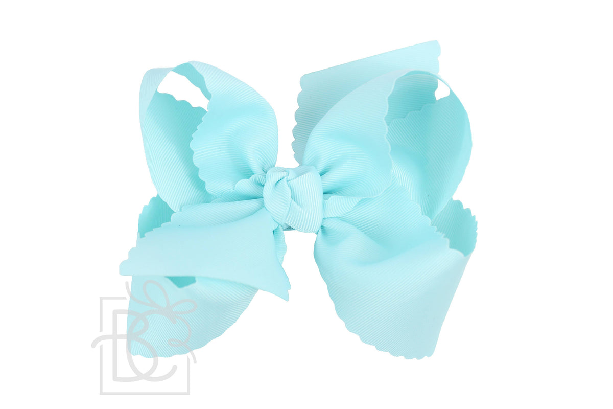 SCALLOPED EDGE BOW