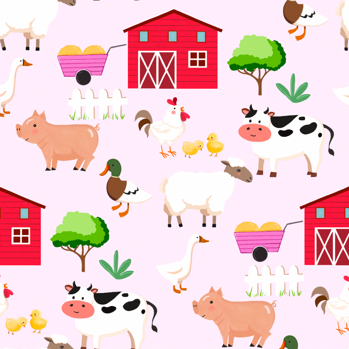 Muslin Quilt Baby & Kids Ruffle Blanket Pink Pastures