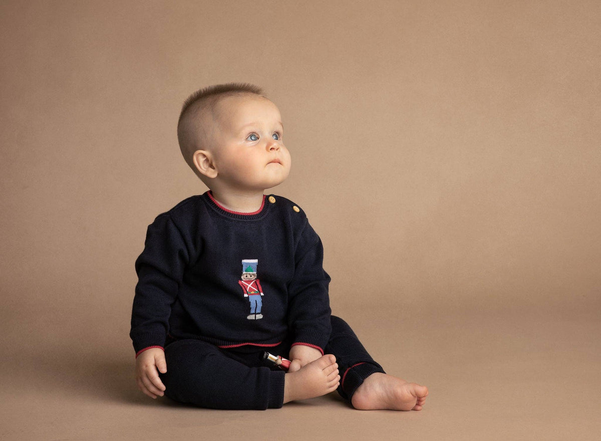 Baby & Toddler Boys Soldier Knit Set