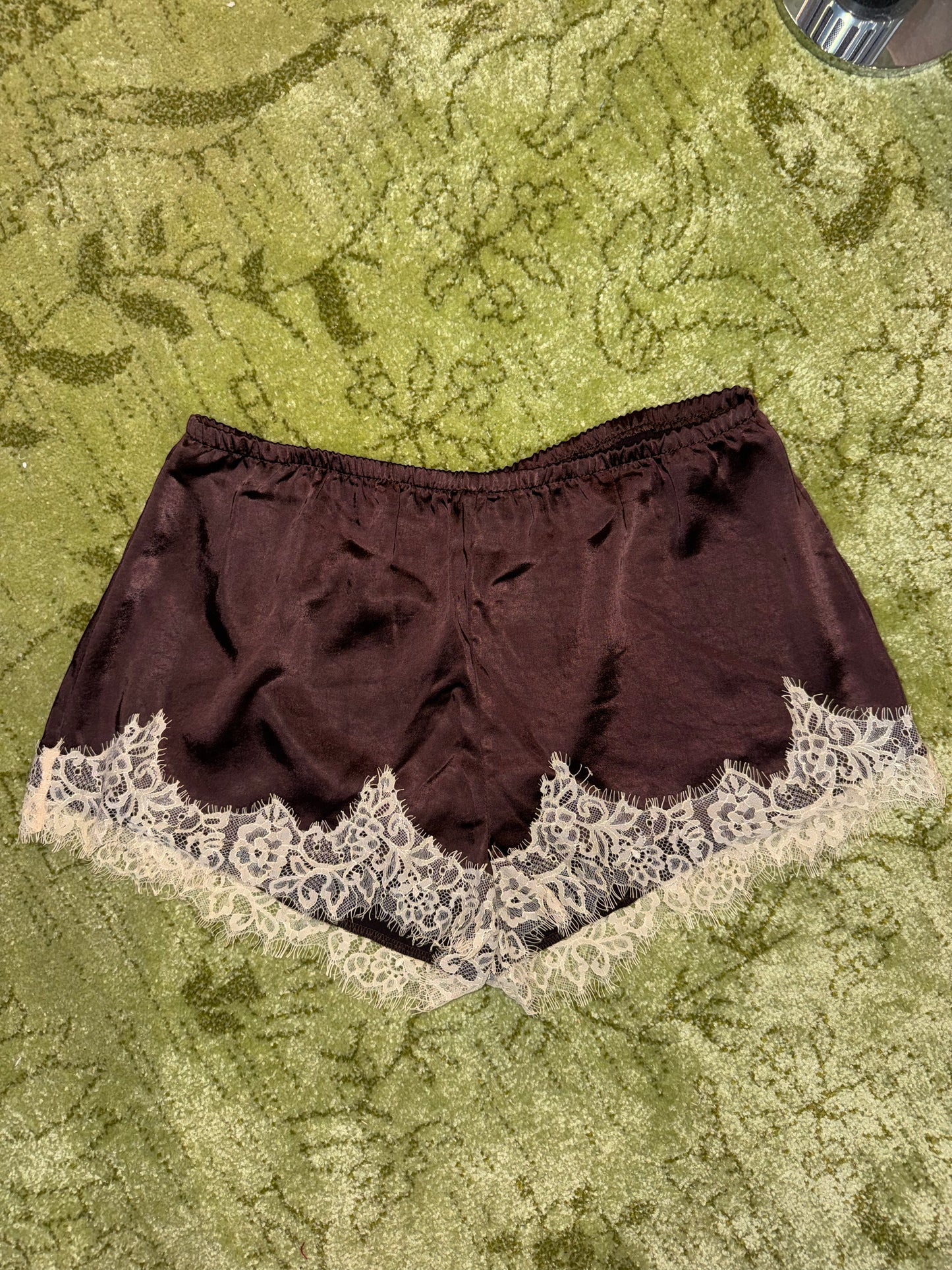 Darling Lace Satin Shorts