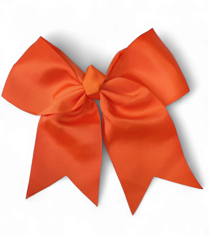 8" X 8" Cheer leader hair bows with alligator clip