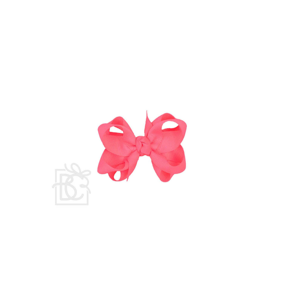 MULTI-LOOP GROSGRAIN BOW ON CLIP