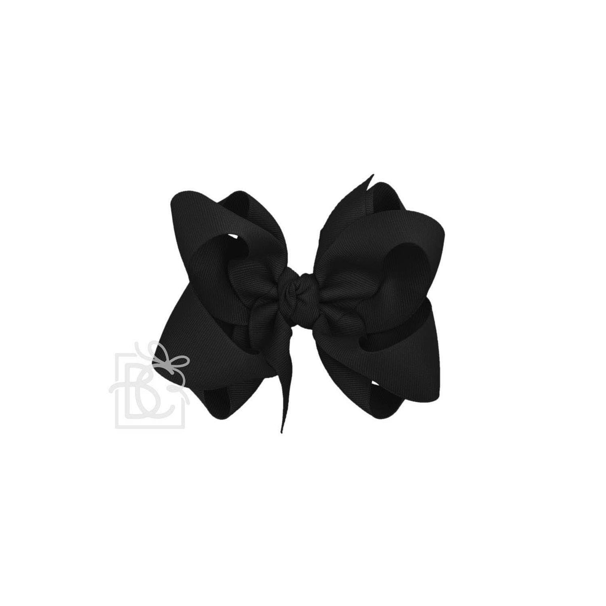 MULTI-LOOP GROSGRAIN BOW ON CLIP