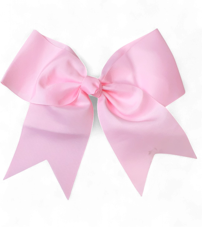 8" X 8" Cheer leader hair bows with alligator clip