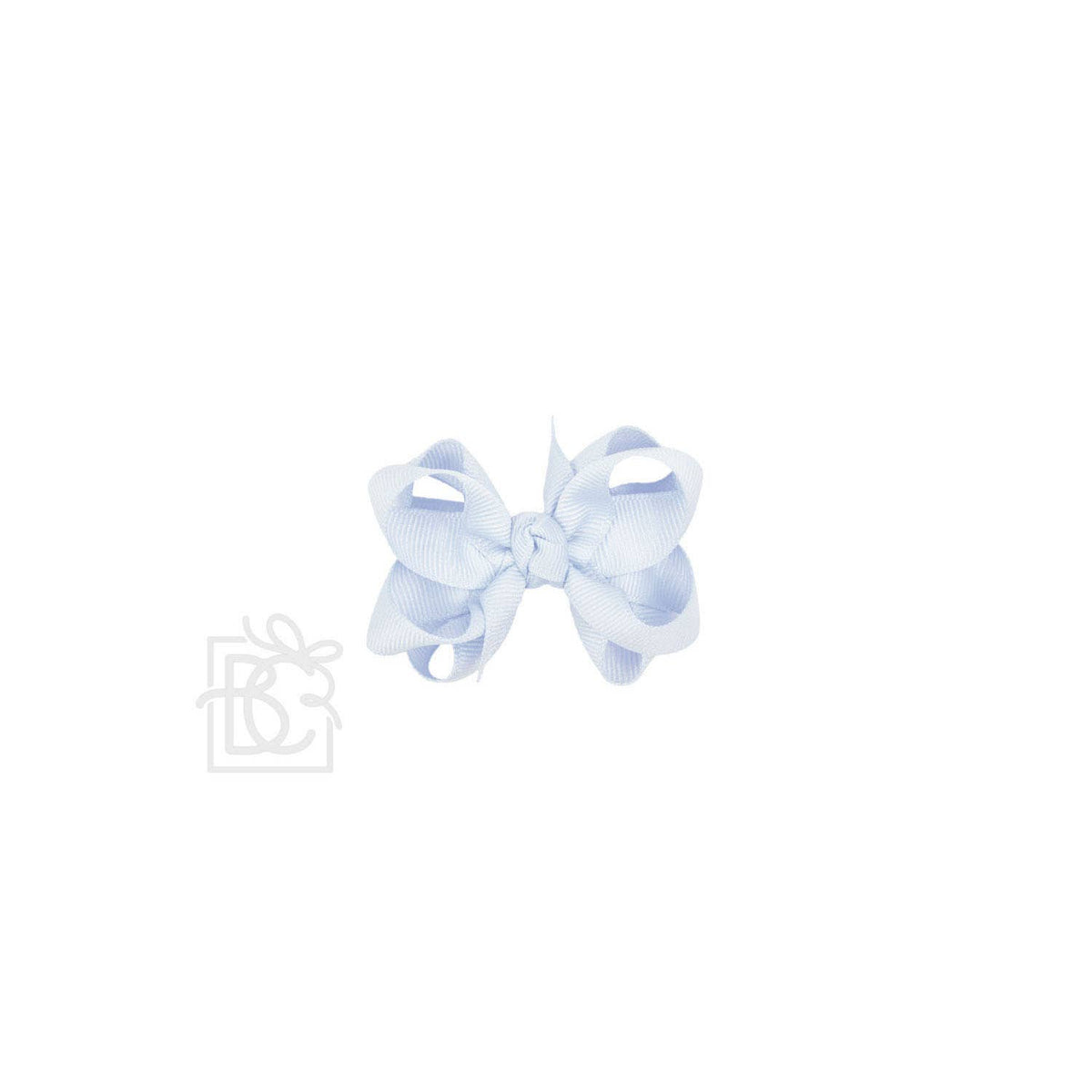 MULTI-LOOP GROSGRAIN BOW ON CLIP