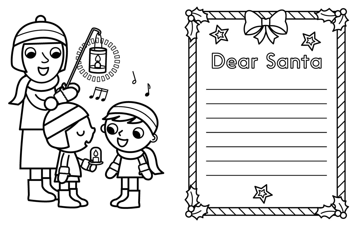 My Busy Christmas Coloring Book