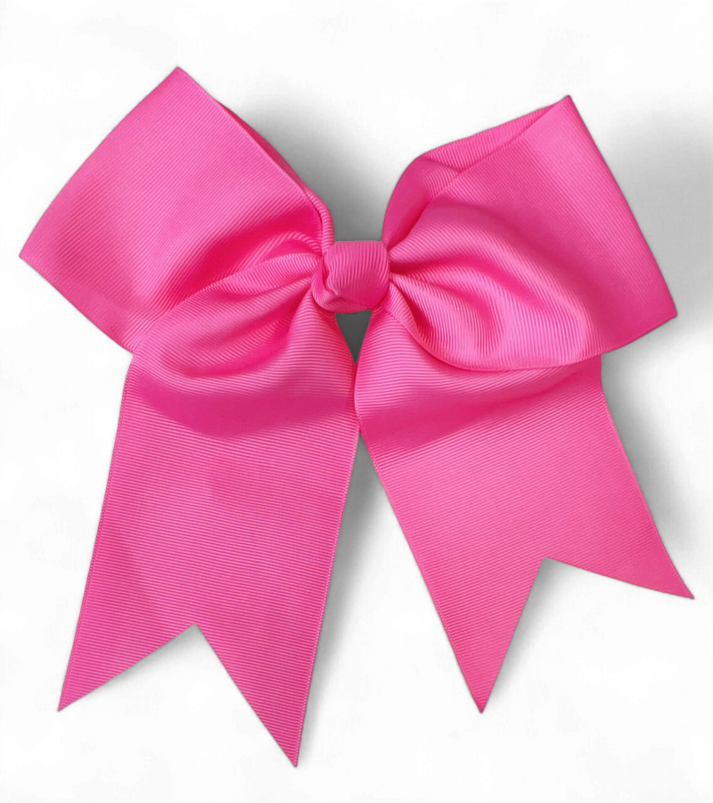 8" X 8" Cheer leader hair bows with alligator clip
