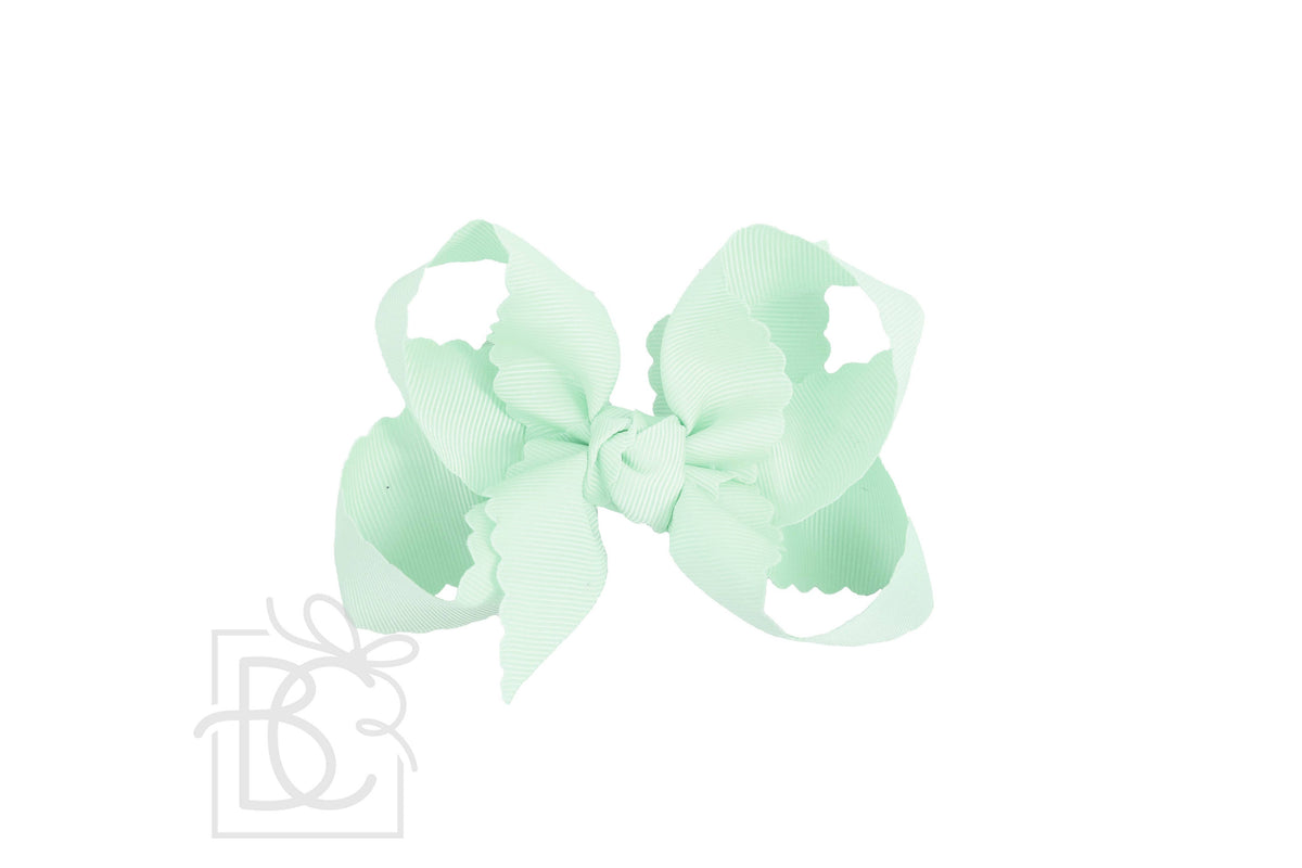 SCALLOPED EDGE BOW