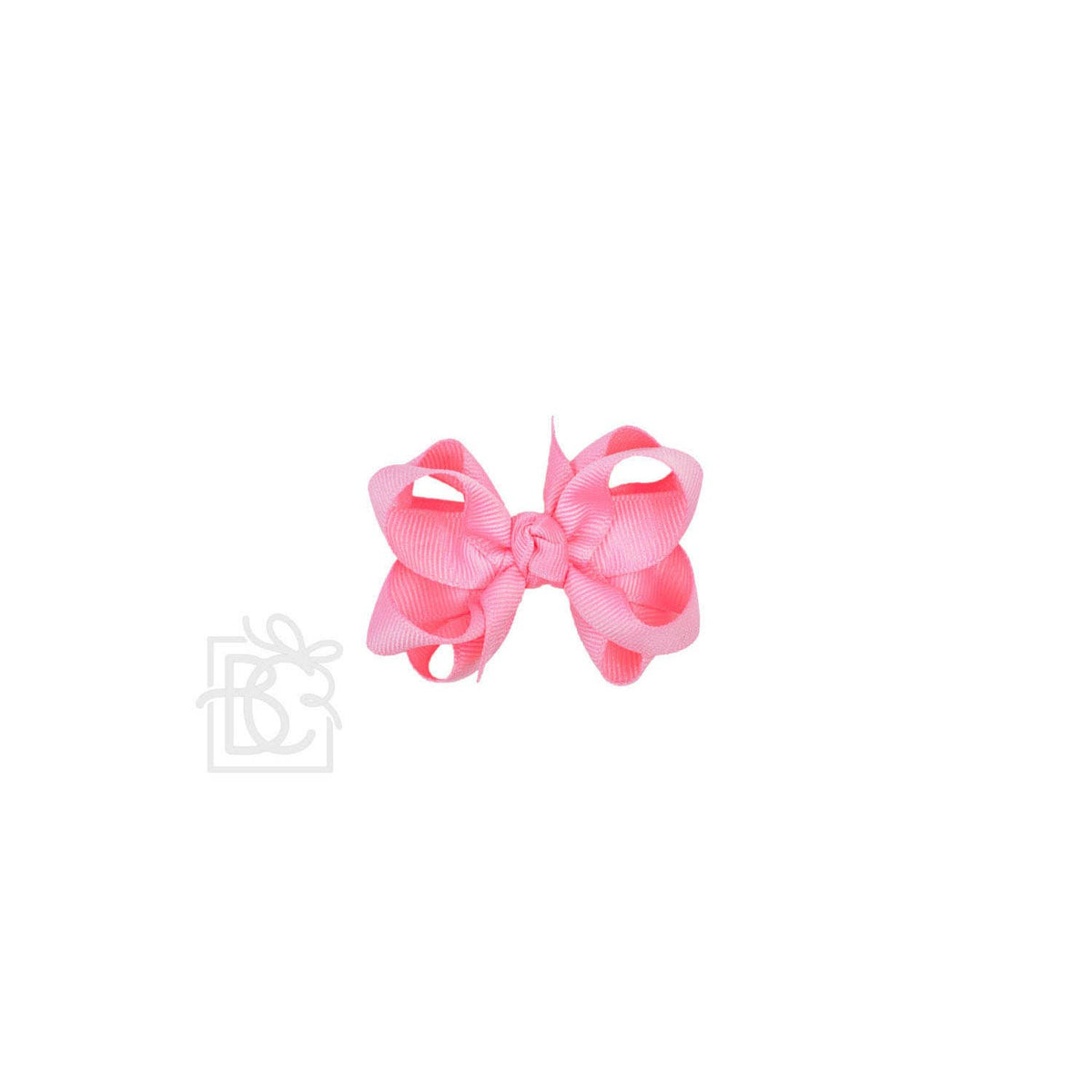 MULTI-LOOP GROSGRAIN BOW ON CLIP