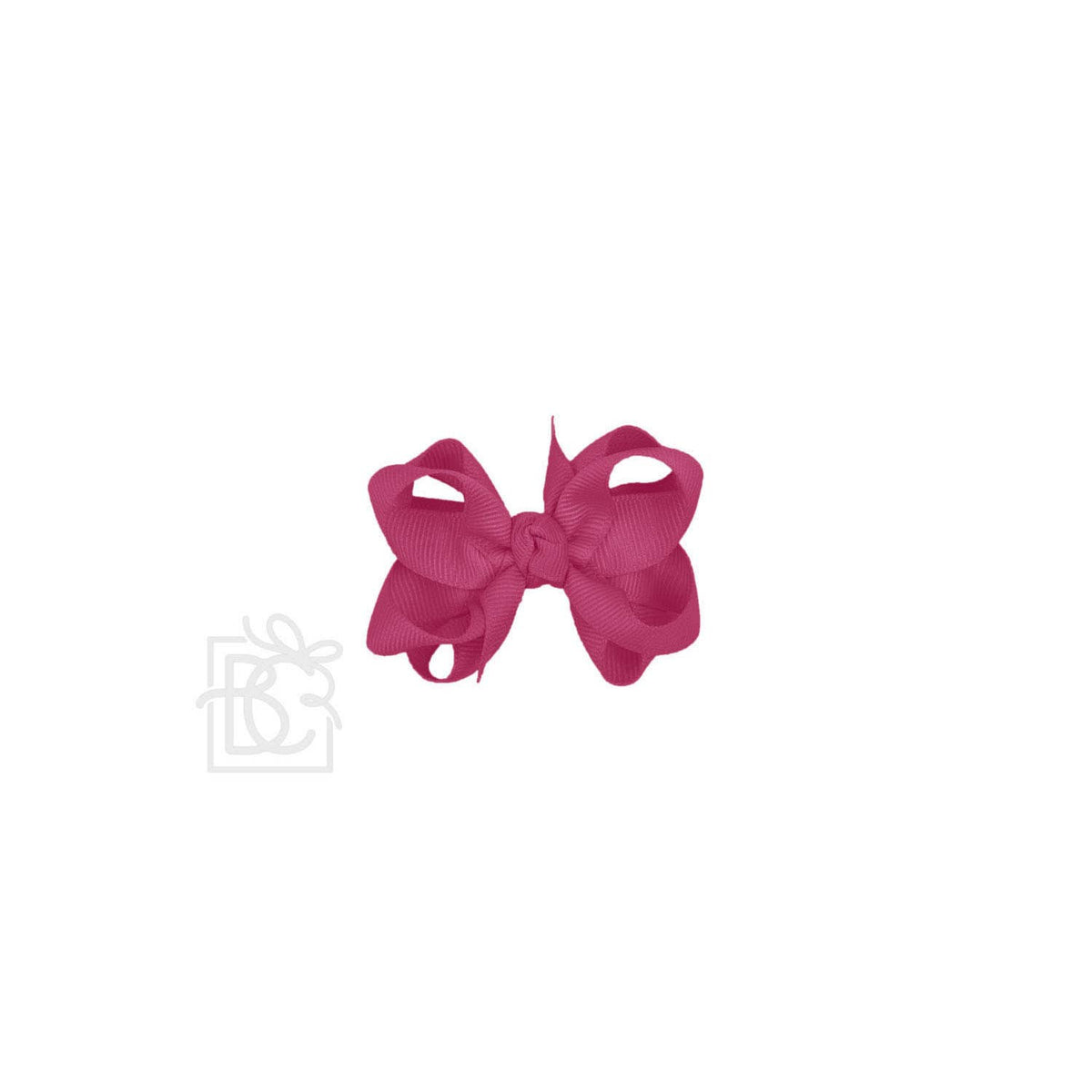 MULTI-LOOP GROSGRAIN BOW ON CLIP