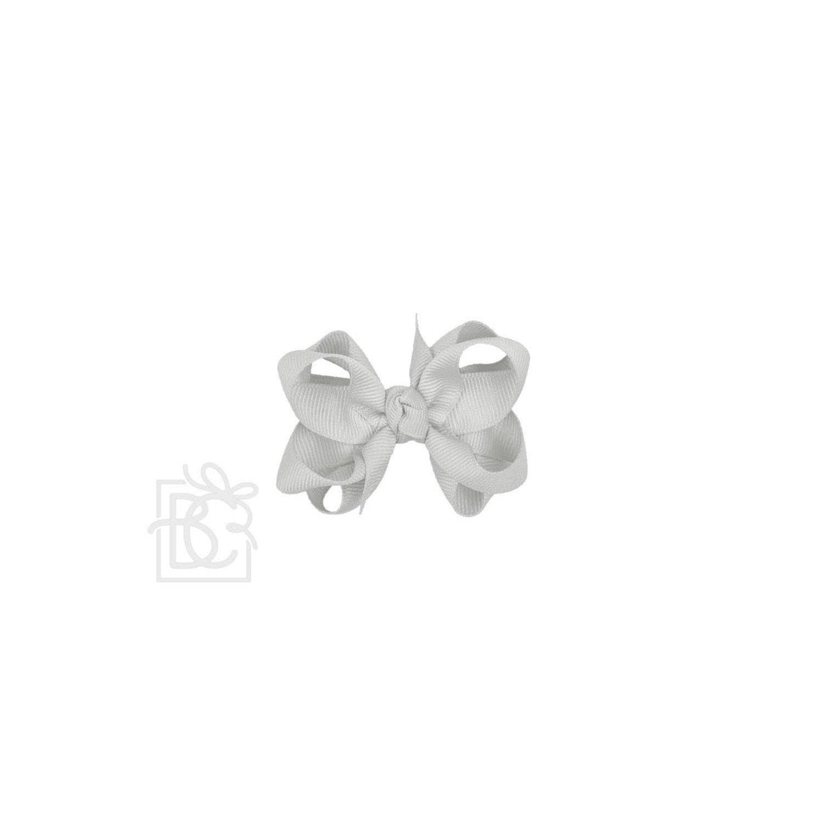MULTI-LOOP GROSGRAIN BOW ON CLIP