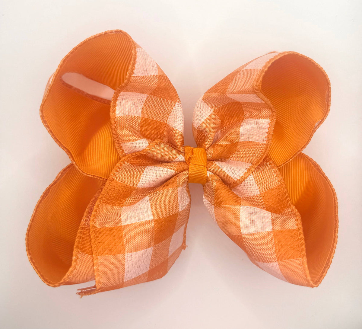 Fall Plaid Bow