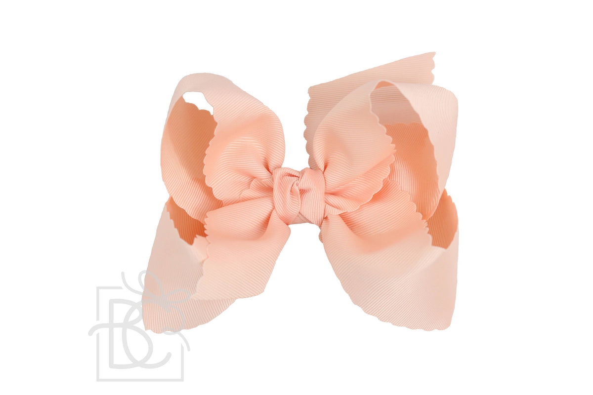 SCALLOPED EDGE BOW