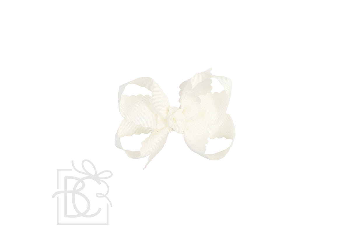 SCALLOPED EDGE BOW