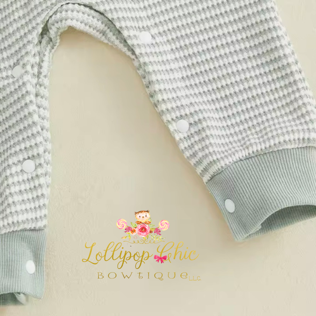 Baby Boy Duck Hunt Stripe Onesie Bodysuit