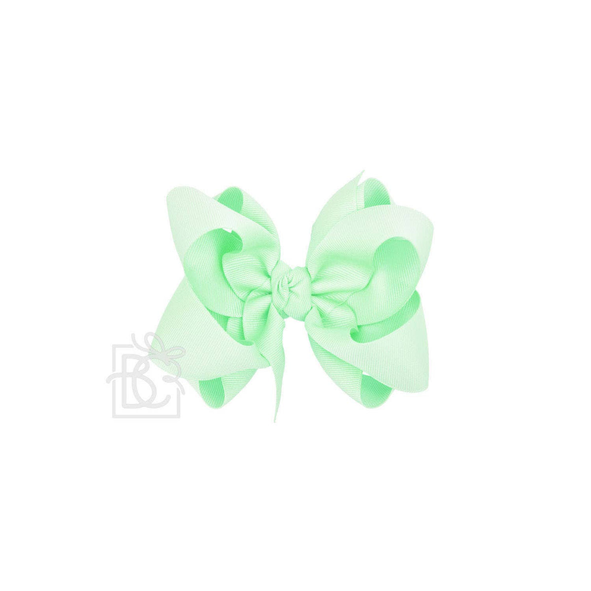 MULTI-LOOP GROSGRAIN BOW ON CLIP