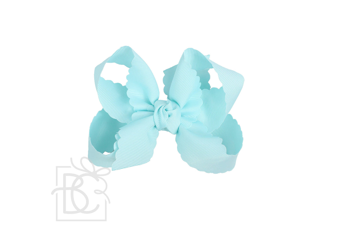 SCALLOPED EDGE BOW