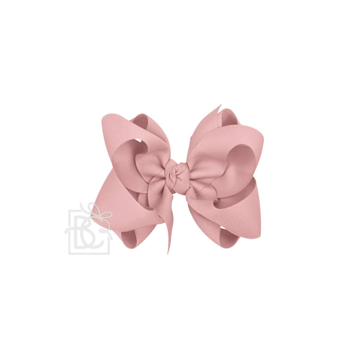 MULTI-LOOP GROSGRAIN BOW ON CLIP