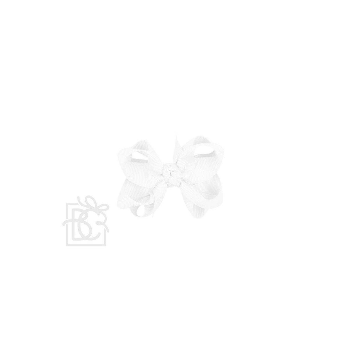 MULTI-LOOP GROSGRAIN BOW ON CLIP