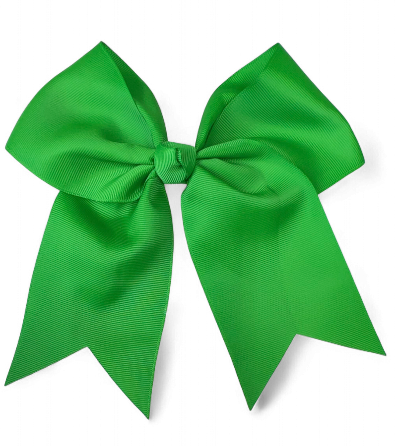 8" X 8" Cheer leader hair bows with alligator clip