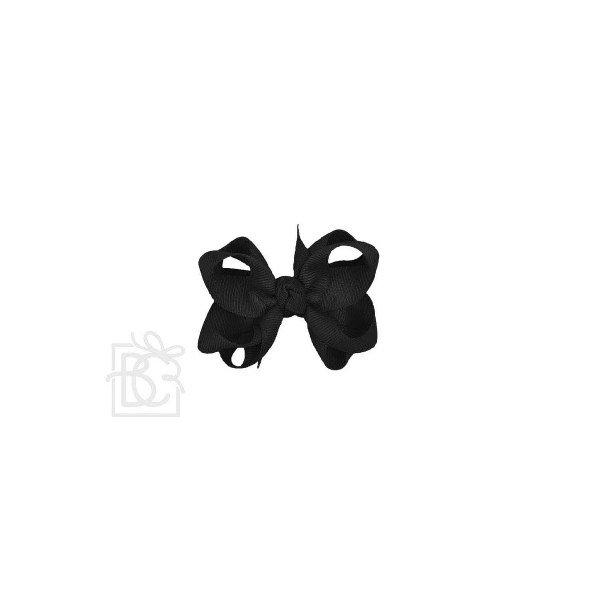 MULTI-LOOP GROSGRAIN BOW ON CLIP