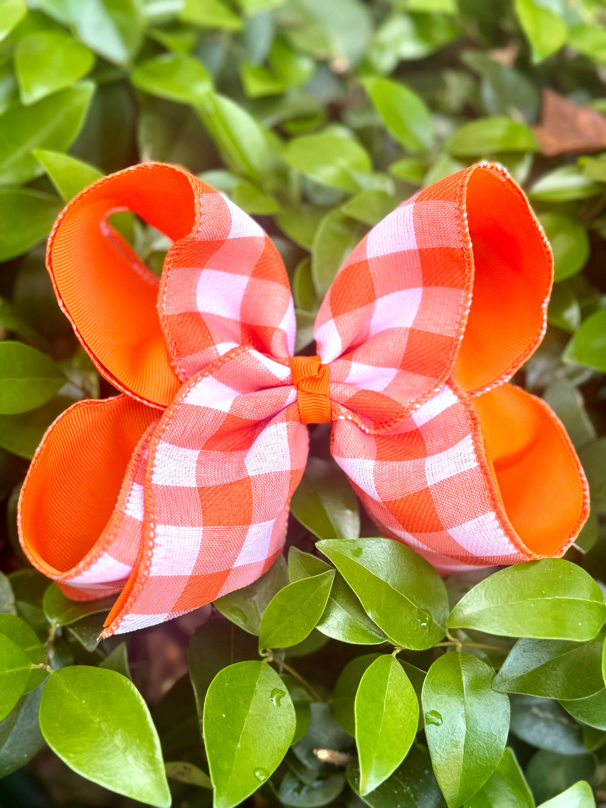 Fall Plaid Bow