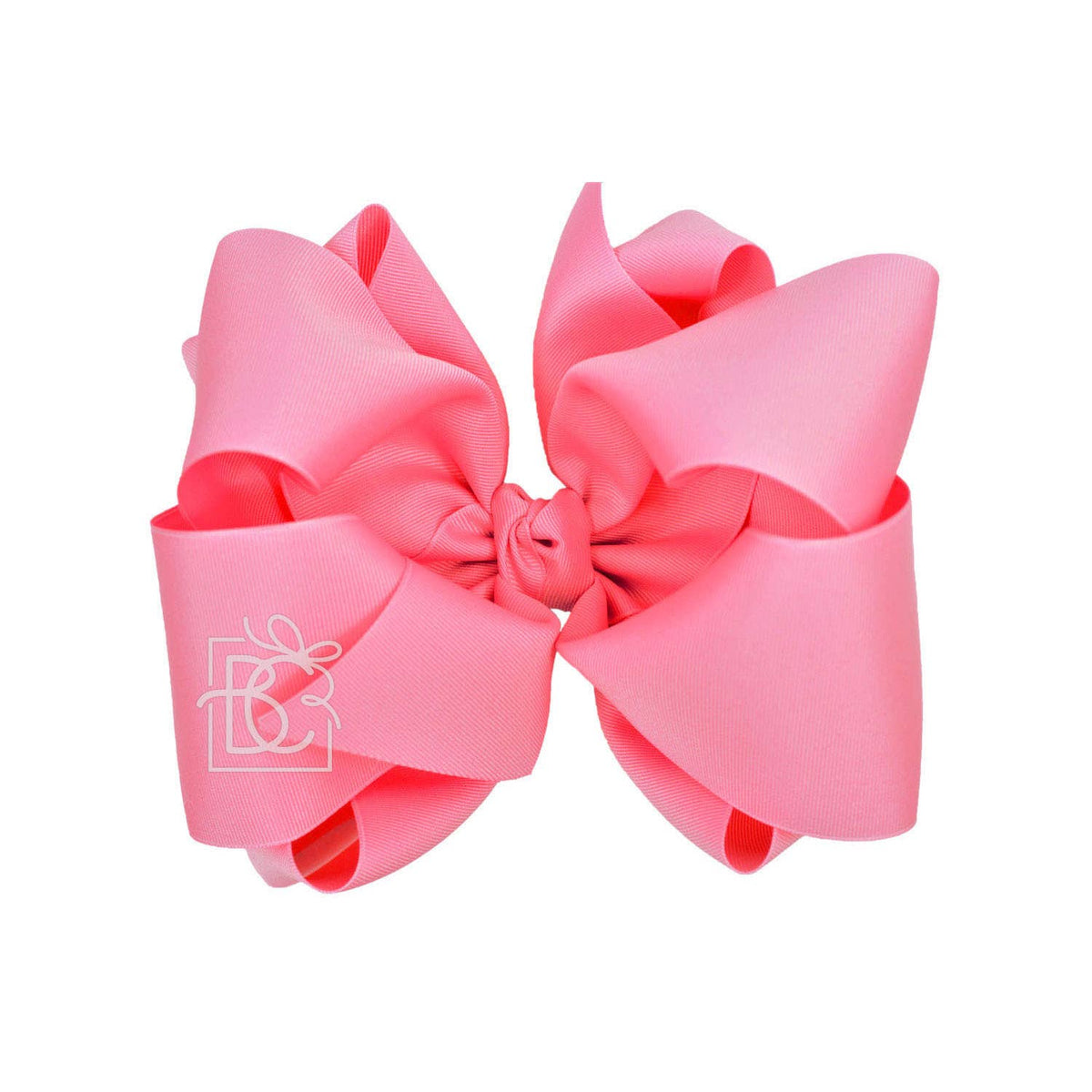 MULTI-LOOP GROSGRAIN BOW ON CLIP