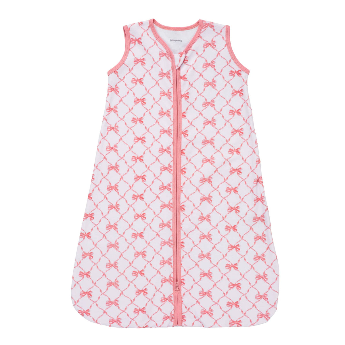 Organic Cotton Sleep Sack 0.5 TOG Beautiful Bows