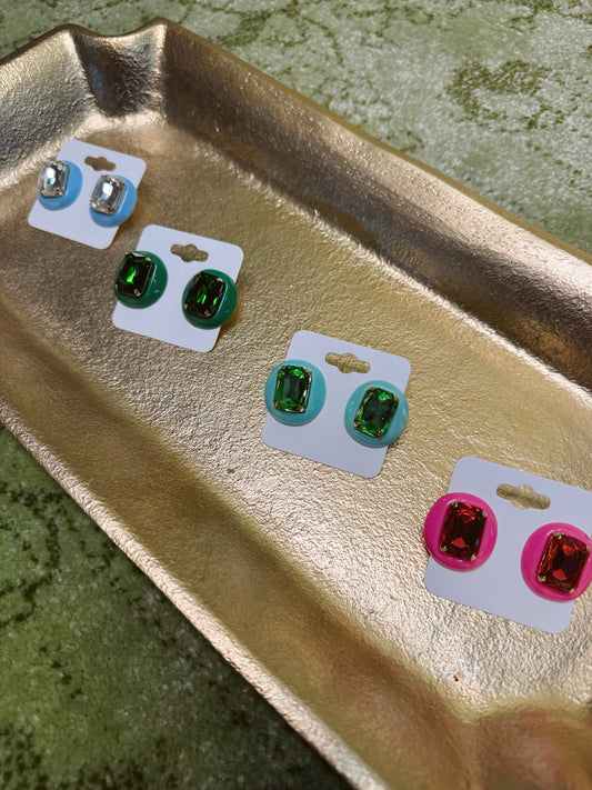Gem Pop Studs