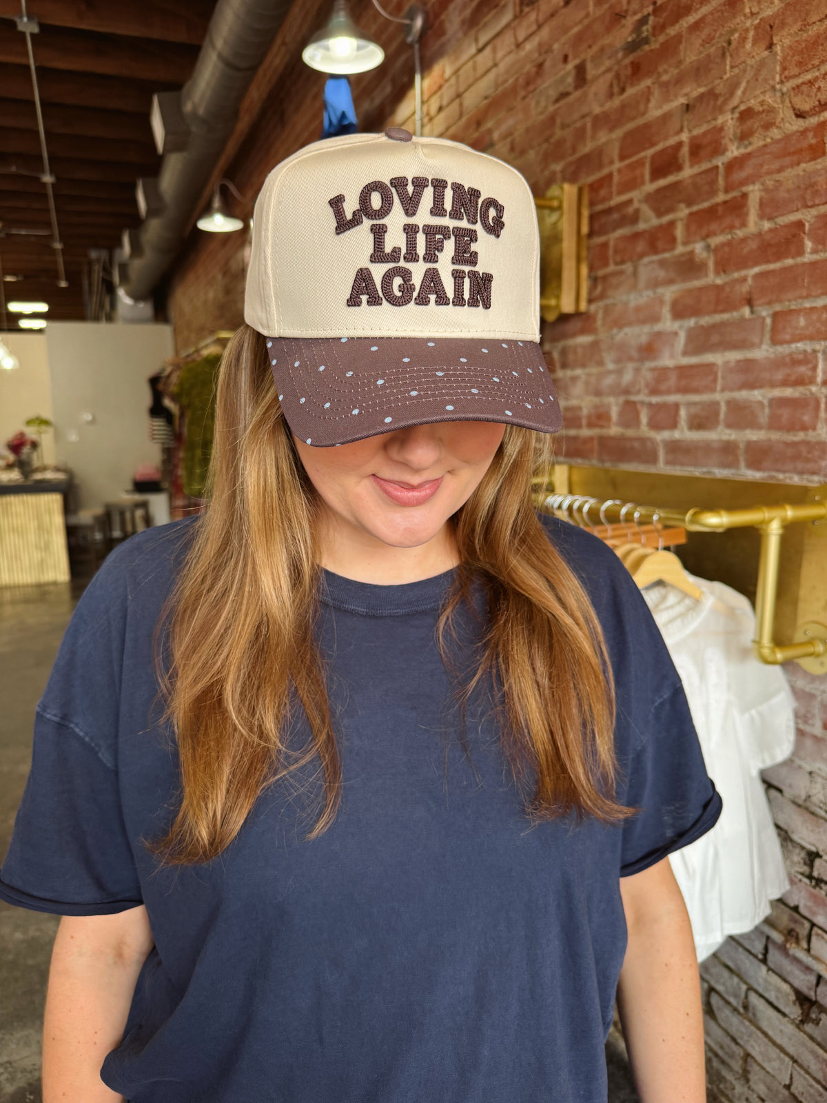Loving Life Again Trucker Hat