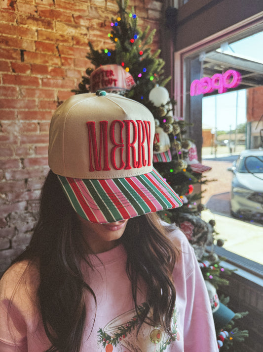Striped Merry Hat