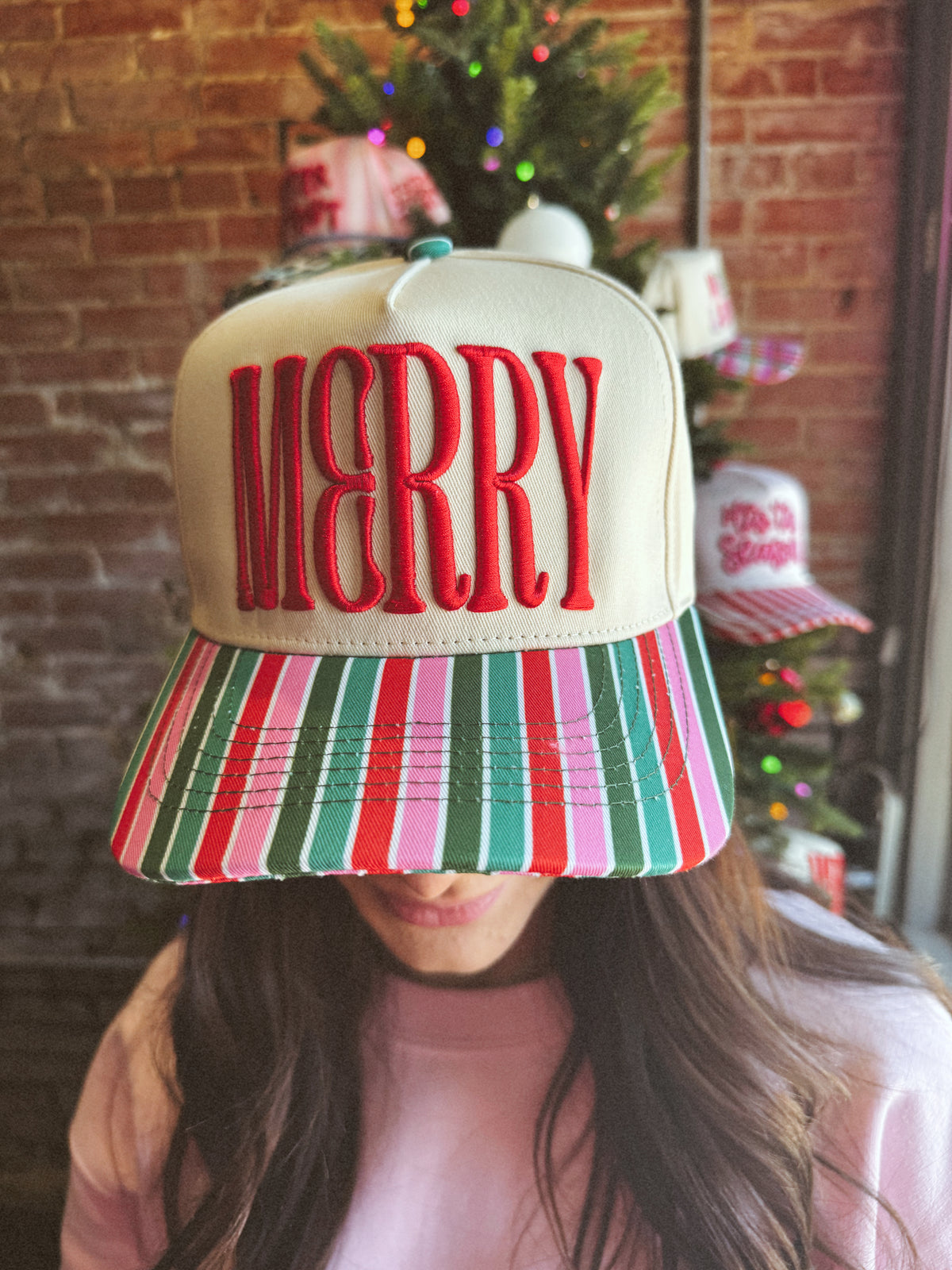 Striped Merry Hat