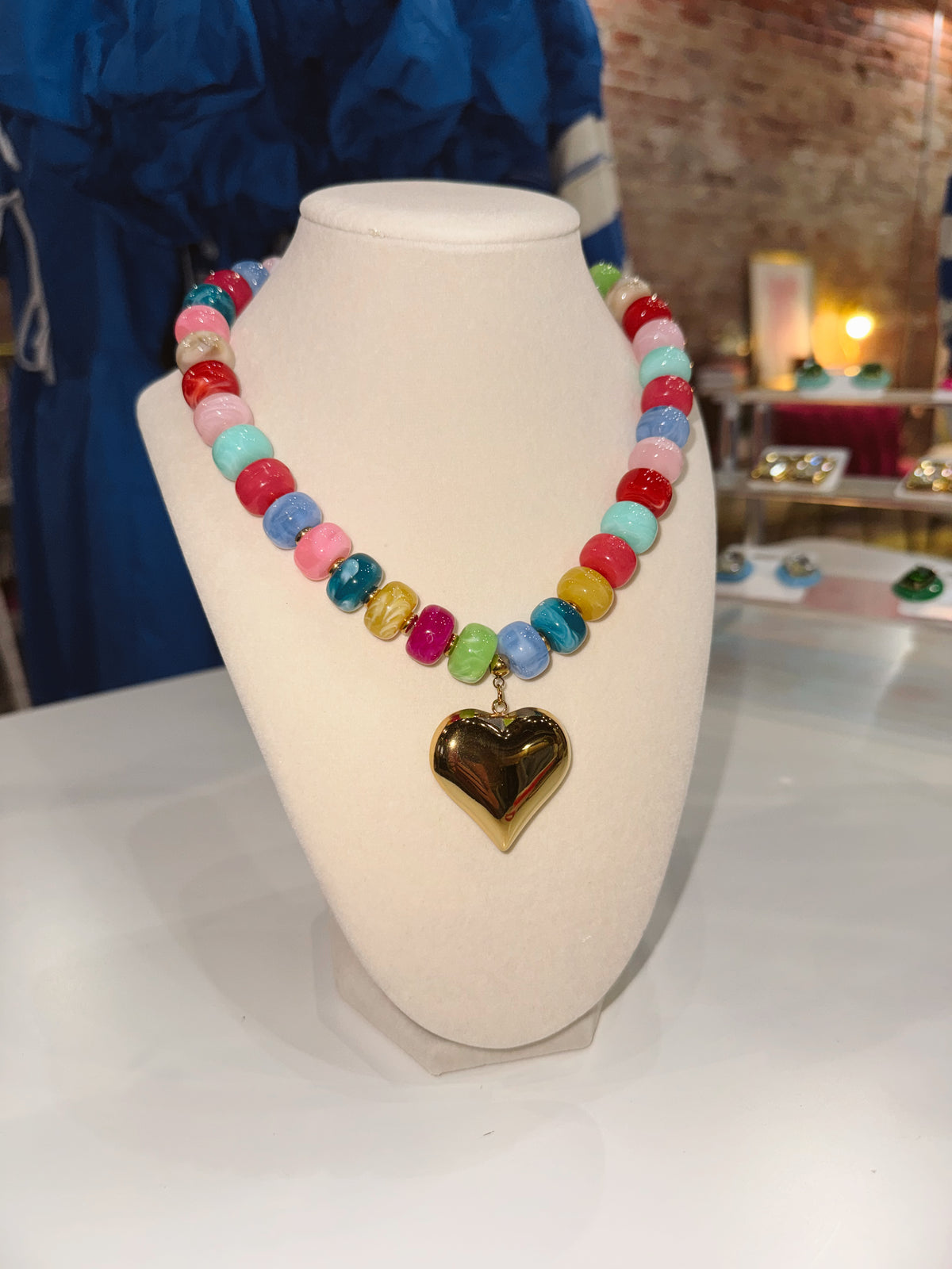 The Heart of Gold Necklace