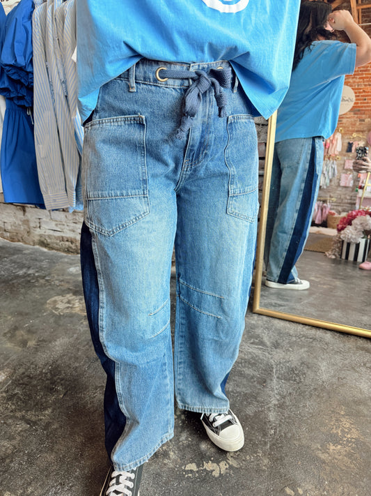 Knot Your Average Barrel Jean