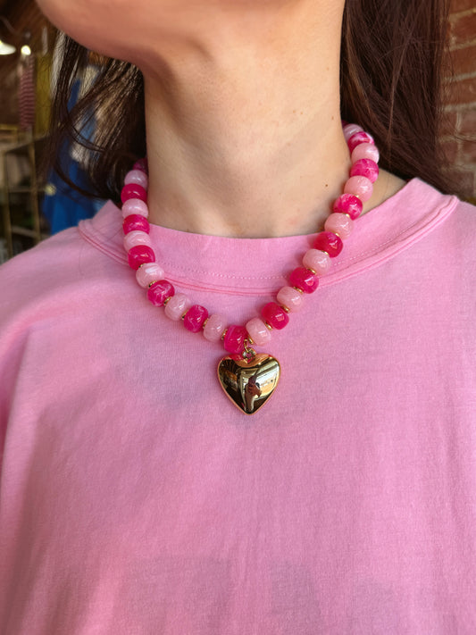 The Heart of Gold Necklace