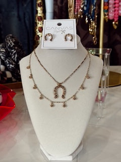 Feelin' Lucky Horseshoe Necklace