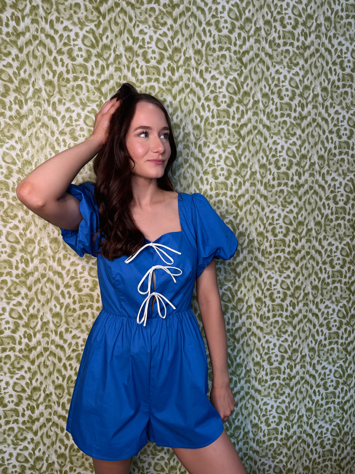 Sideline Sweetheart Romper