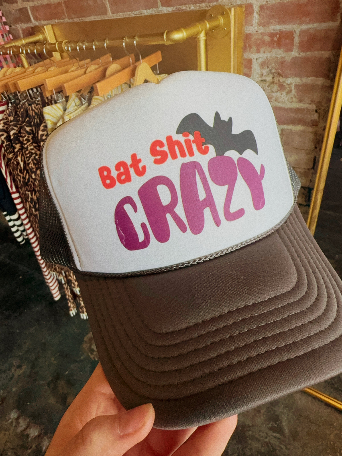 Bat Sh*t Crazy Foam Trucker Hat