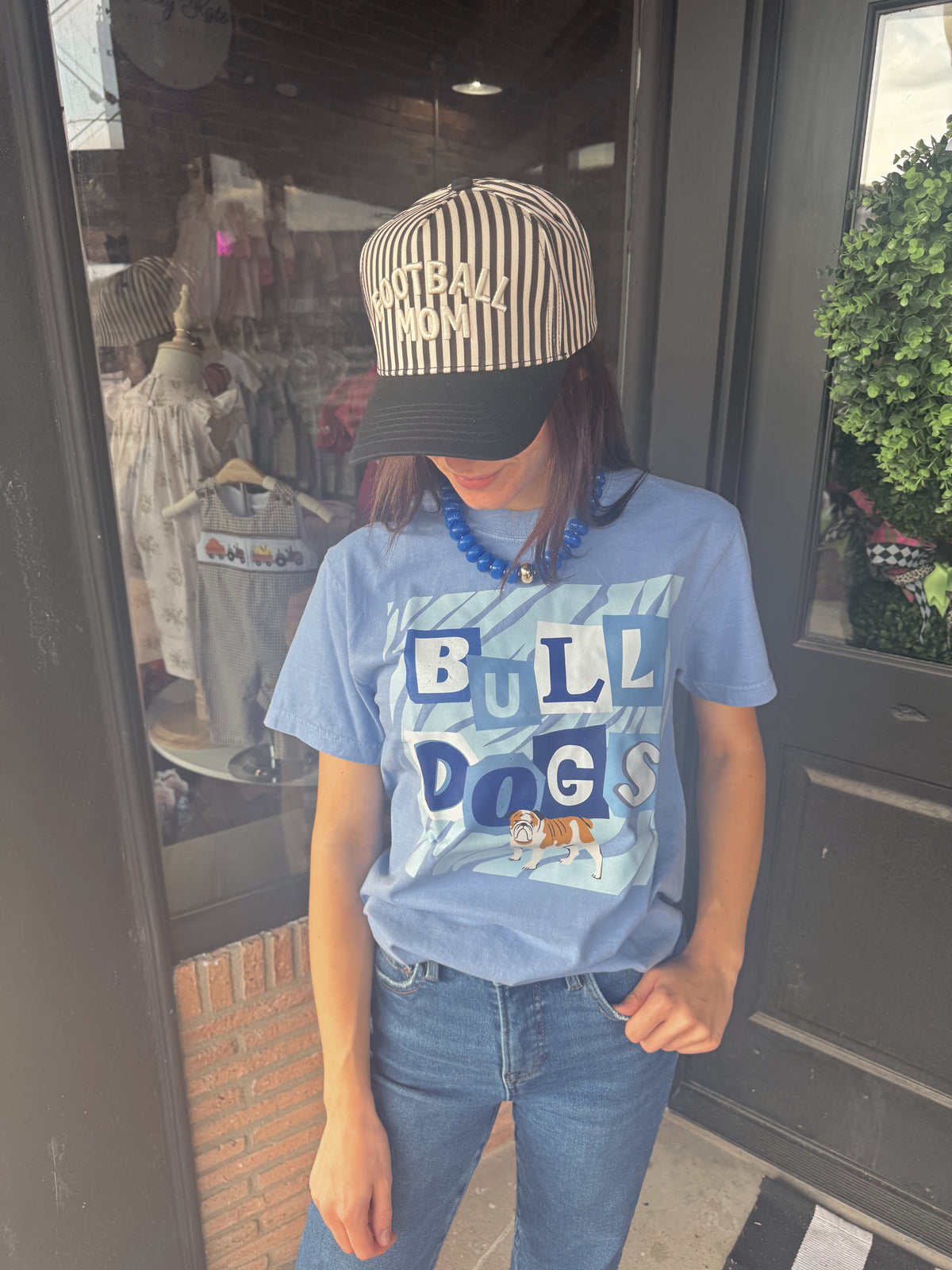 Blue Bulldog Tee