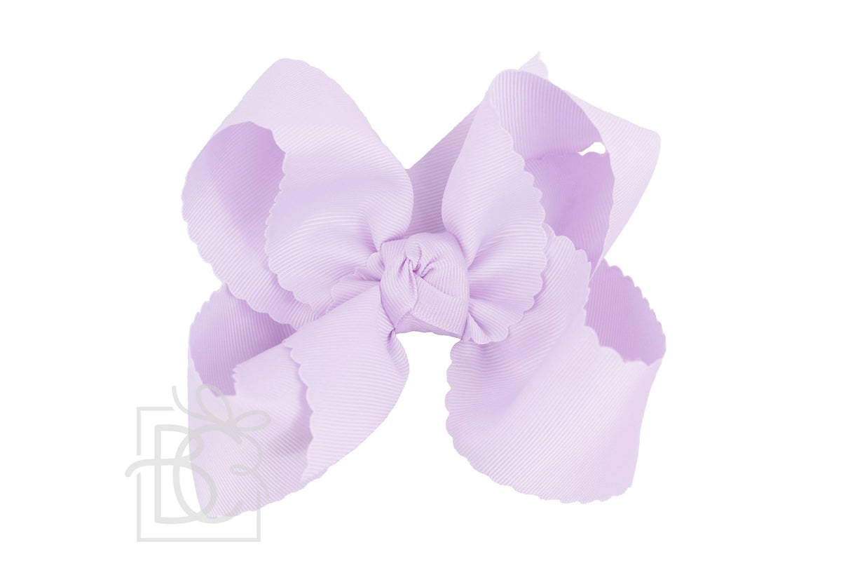 SCALLOPED EDGE BOW