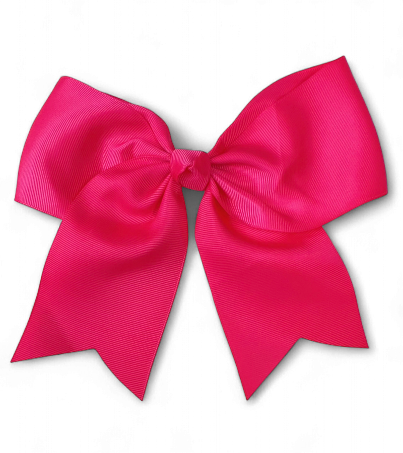 8" X 8" Cheer leader hair bows with alligator clip
