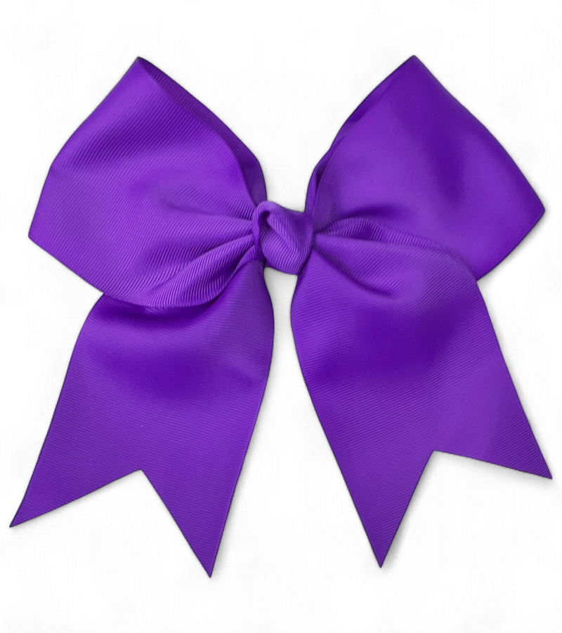 8" X 8" Cheer leader hair bows with alligator clip
