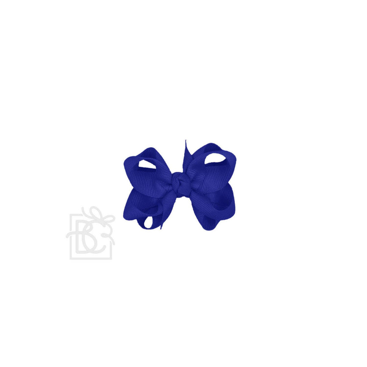 MULTI-LOOP GROSGRAIN BOW ON CLIP