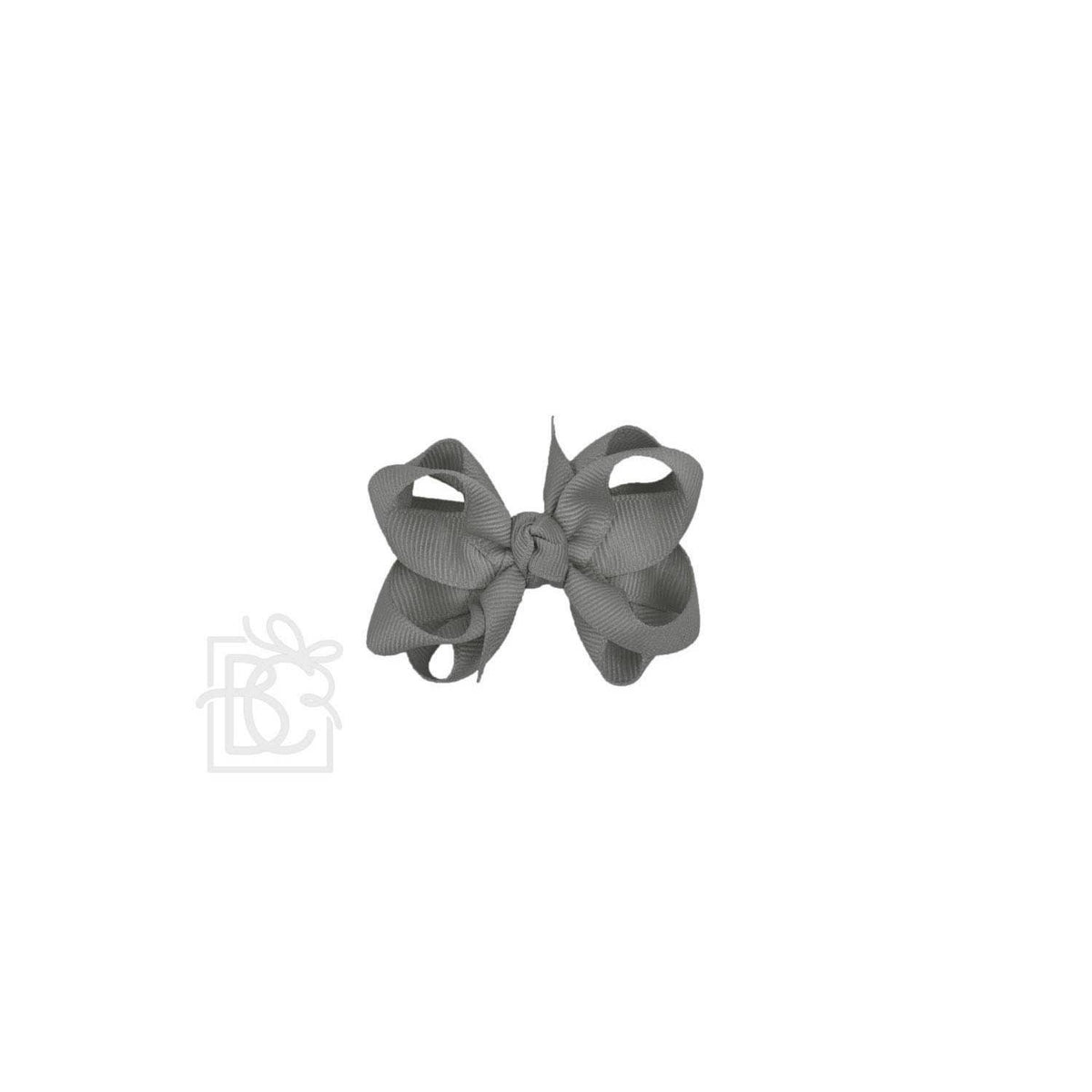 MULTI-LOOP GROSGRAIN BOW ON CLIP