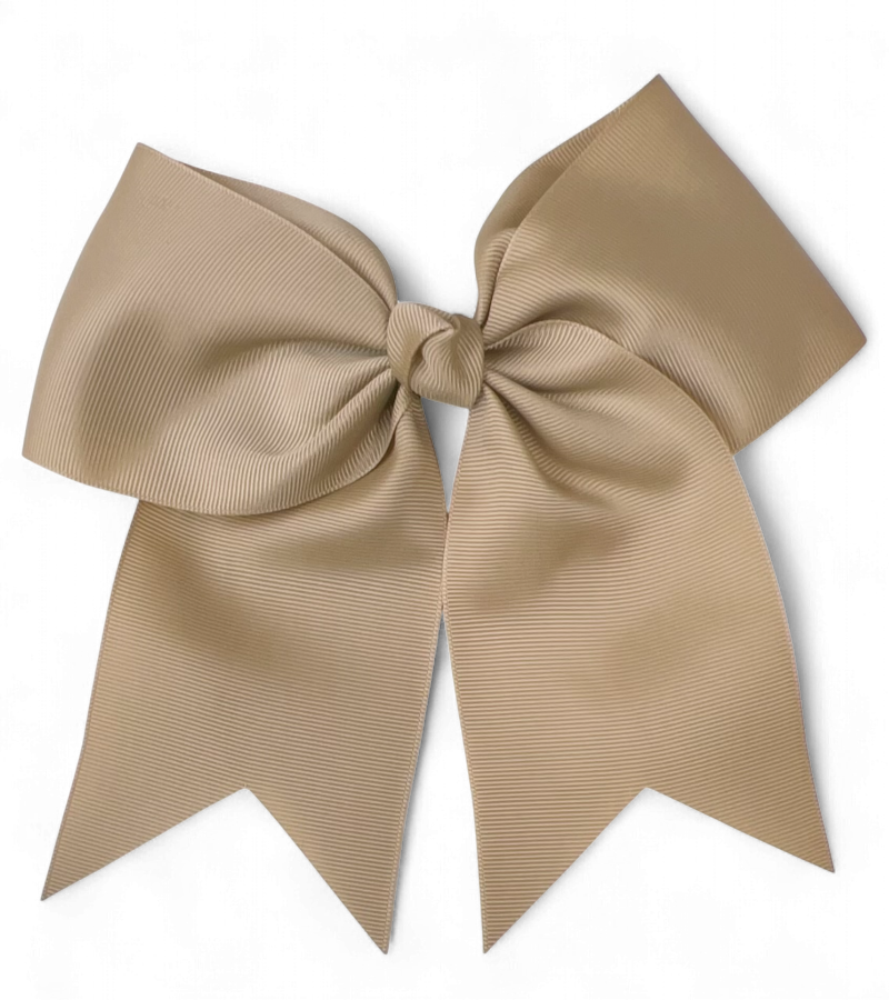 8" X 8" Cheer leader hair bows with alligator clip
