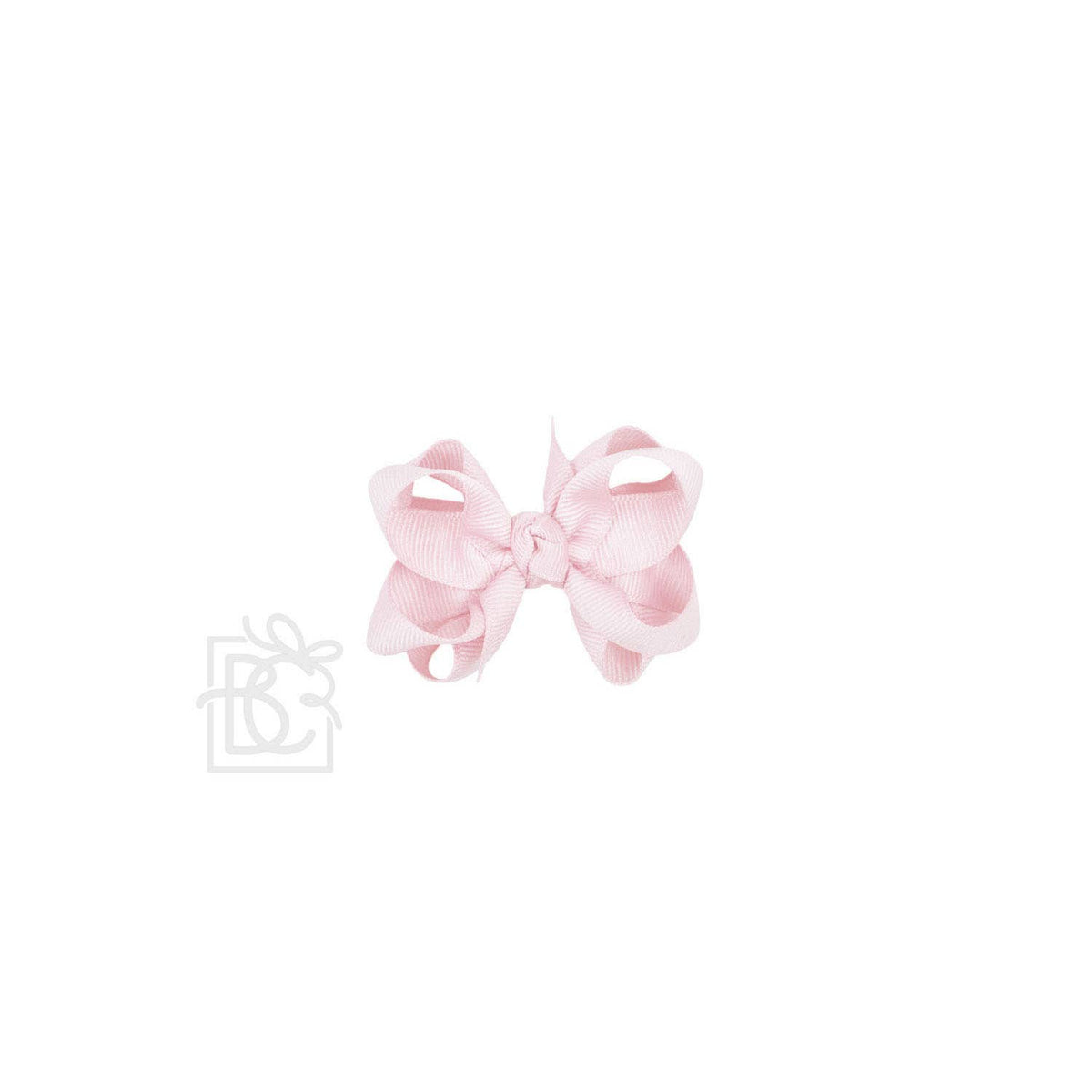 MULTI-LOOP GROSGRAIN BOW ON CLIP