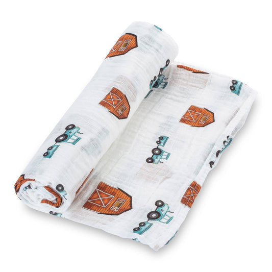 Baby Muslin Swaddle Blanket 47x47 How We Roll